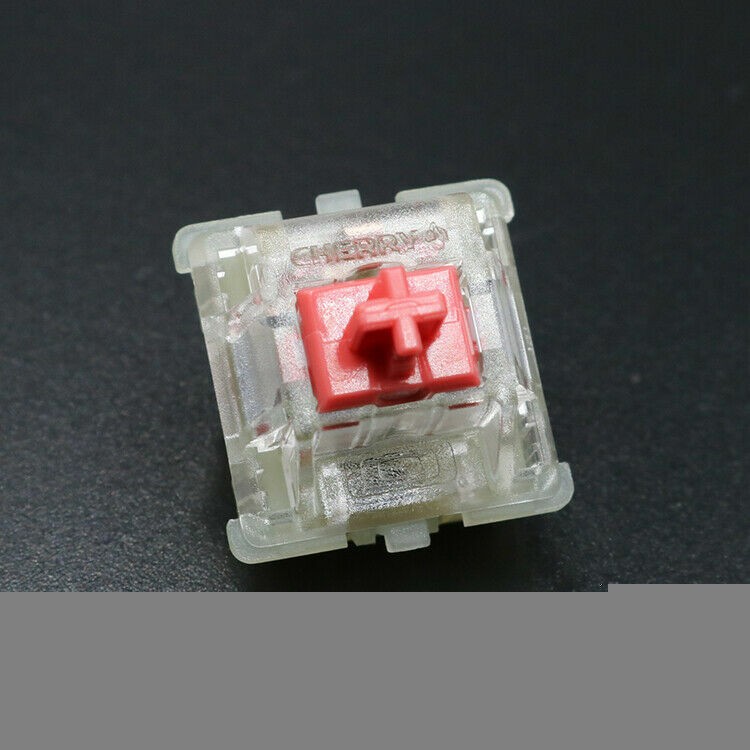 10pcs For Cherry MX Silent RGB Red MX3A-L1NA Mechanical Key Switches Plate