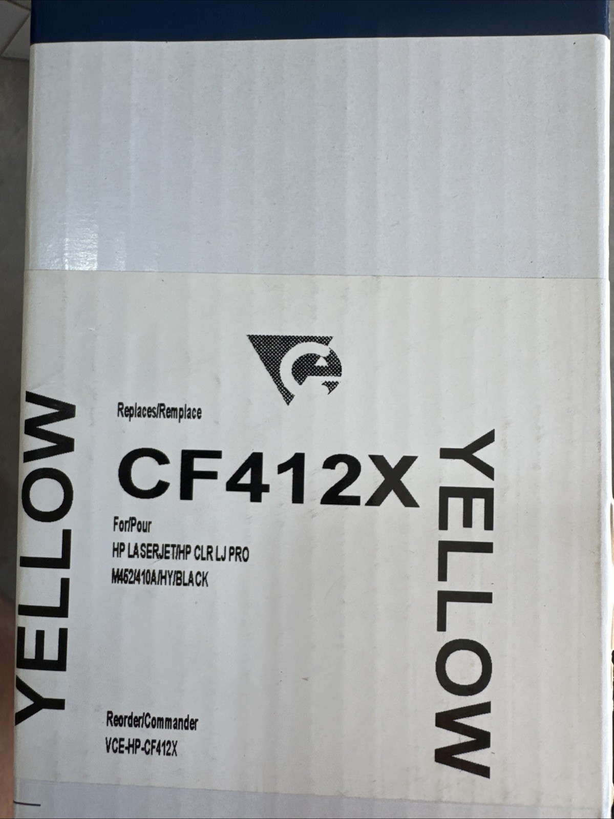 HP CF412X C 410X Yellow Sealed ONE TONER Hp LASERJET CLR LJ PRO
