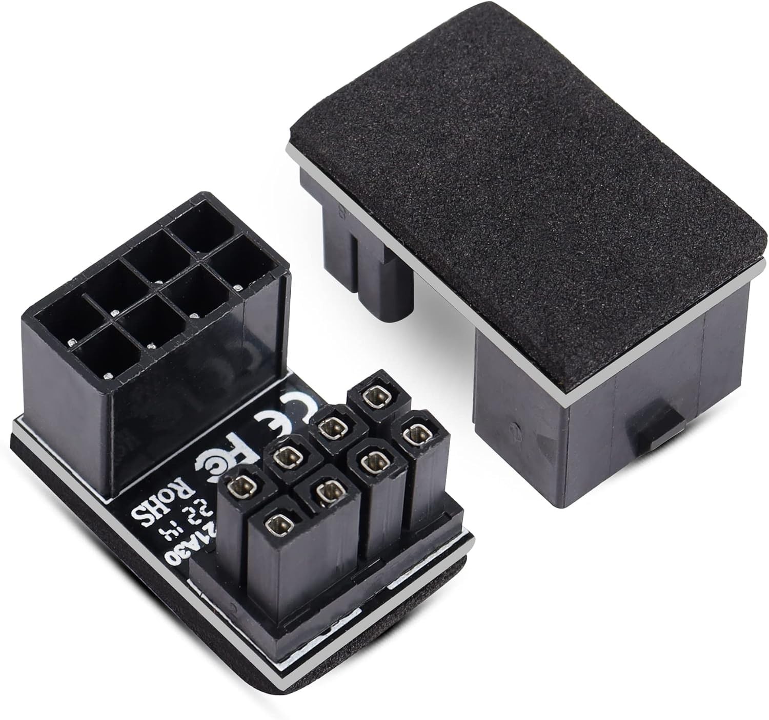 YAODHAOD ATX 8Pin U Turn,180 Degree Angled Power Adapter for 8 Pin Standard