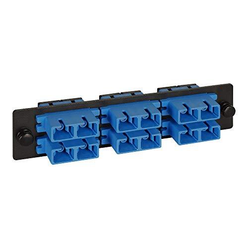 ICC LGX Adapter Panel, 6 Duplex SC, 12F, Blue, SM
