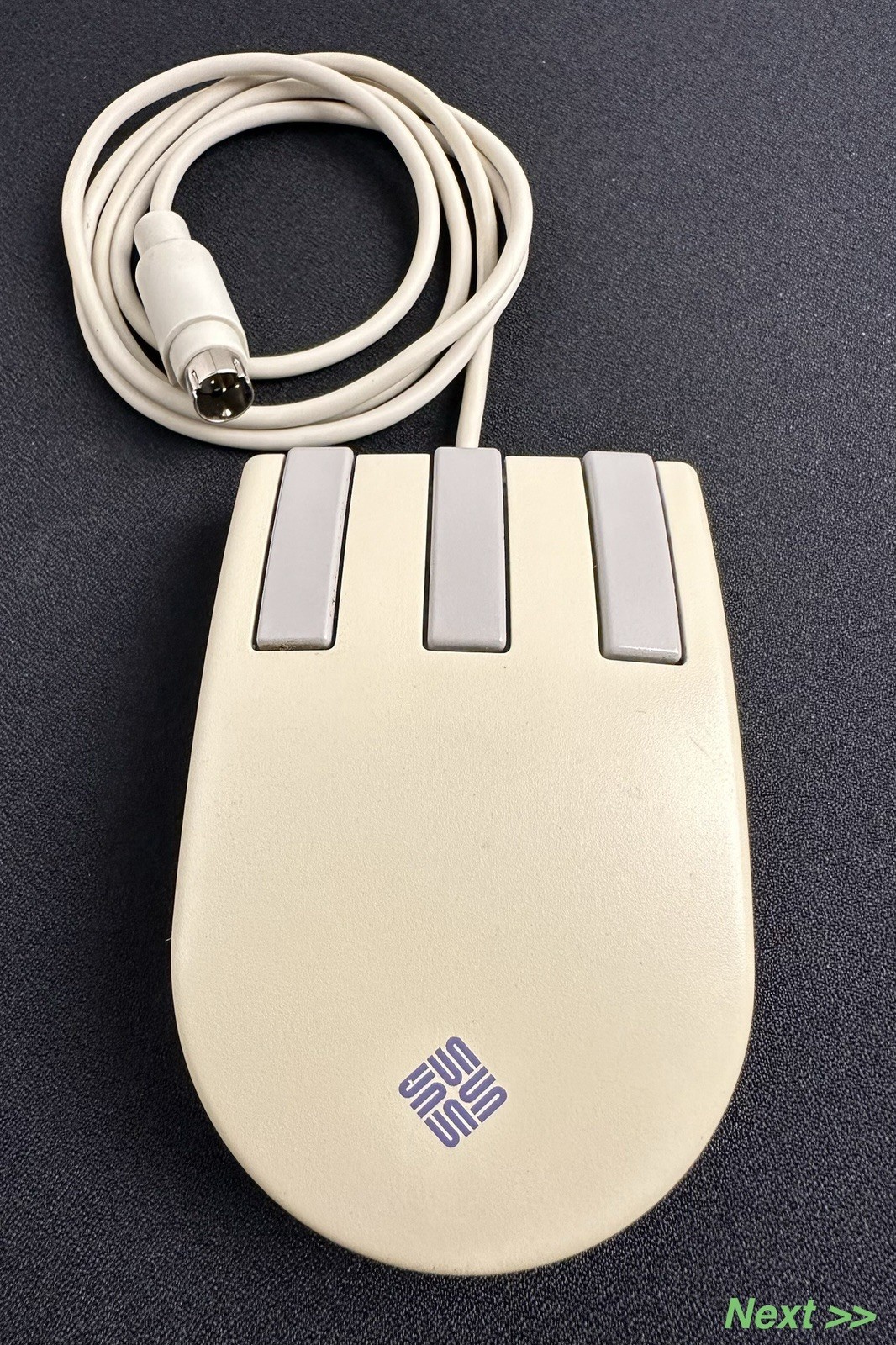 SUN Type-5c Mechanical 3 Button Mouse, Model ( Compact 1 ) 370-1586-03