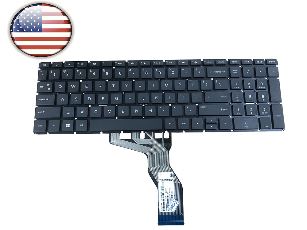 HP 15-bs080wm 15-bs015dx 15-bs028cl 15-bs178cl Laptop PC Keyboard Black