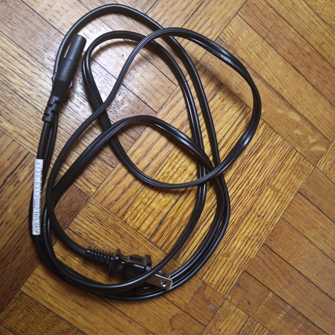 LINETEK CSA LL90989 125v-7A SPT-2 300V Power Cord