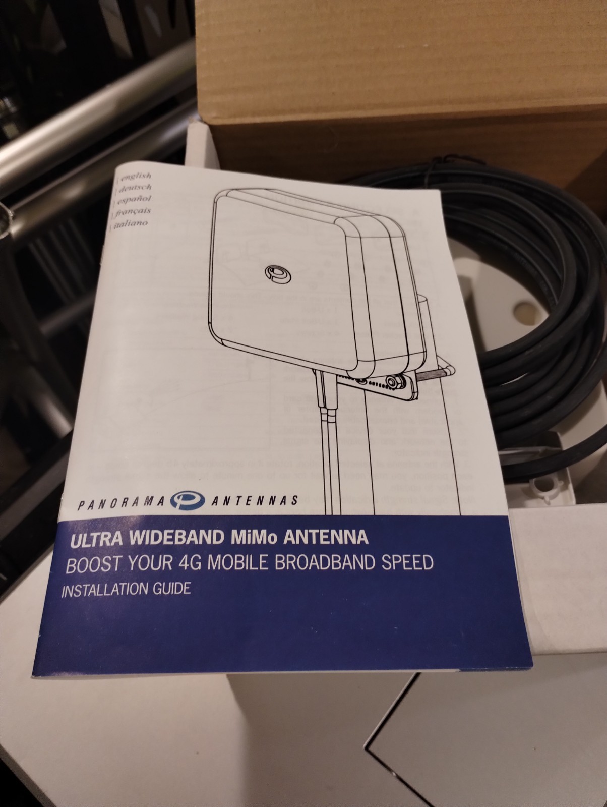 Panorama Antennas WMMG-7-27-03NJ Omnidirectional 2G 3G 4G Antenna