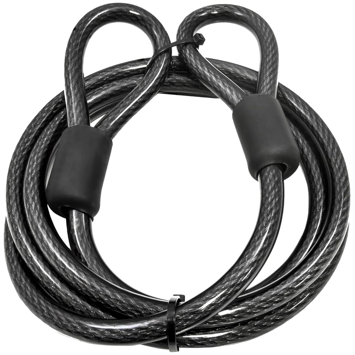 Braided Steel Security Cable with Loop Ends 30 FT