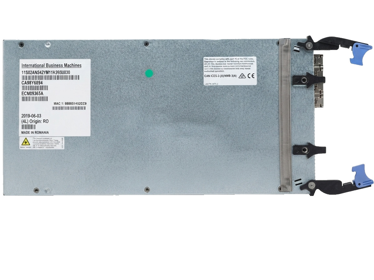IBM 02AN542 16Gb LW 4-PORT FICON PA-LF w/ 4x SFP for DS8880 Adapter Card