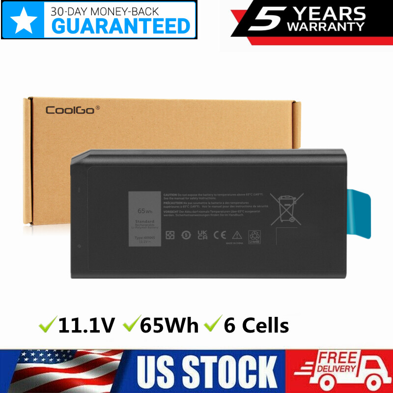 ✅Lot 20 4XKN5 CJ2K1 Battery for Dell Latitude 5404 7404 5414 7414 Rugged Extreme