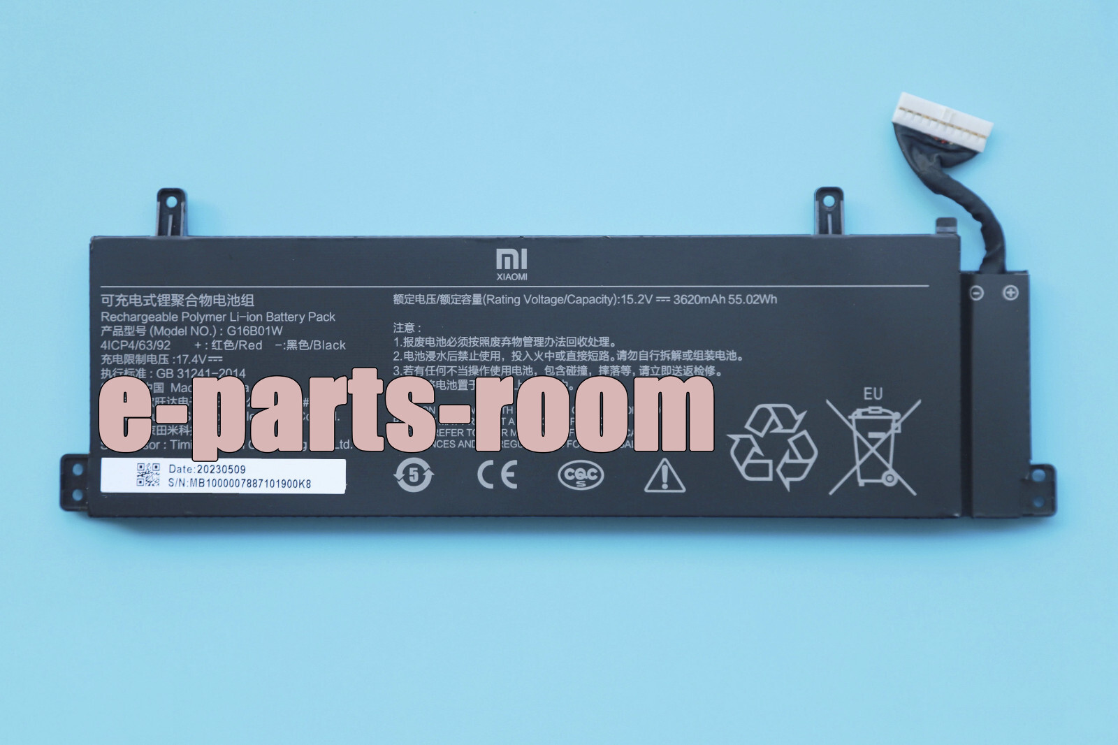 New Genuine G16B01W 55.02Wh OEM Battery for Xiaomi Redmi G 16.1 Gaming Series