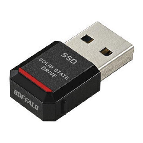 BUFFALO Ultra Compact Portable SSD 500GB SSD-PST500U3BA/D USB3.2 Gen1 NEW