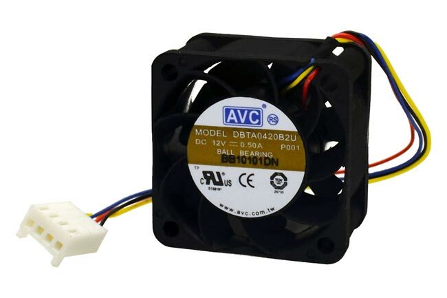 AVC DBTA0420B2U Fan 40*40*20mm 12V 0.5A 4Pin