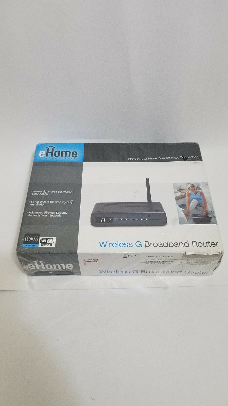 eHome networking wireless G broadband router - EH100