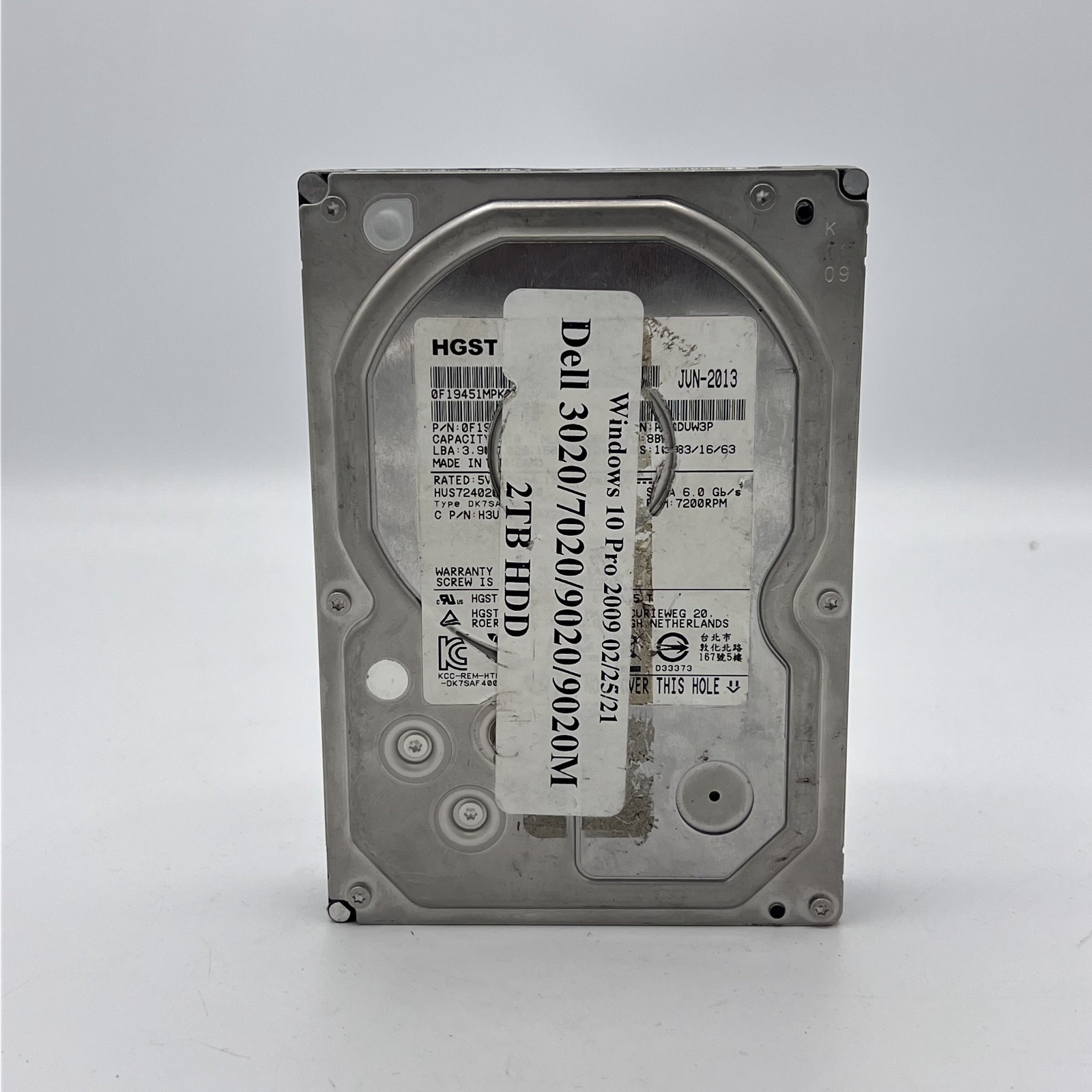 HGST SATA Hitachi 7.2K Hard Disk Drive