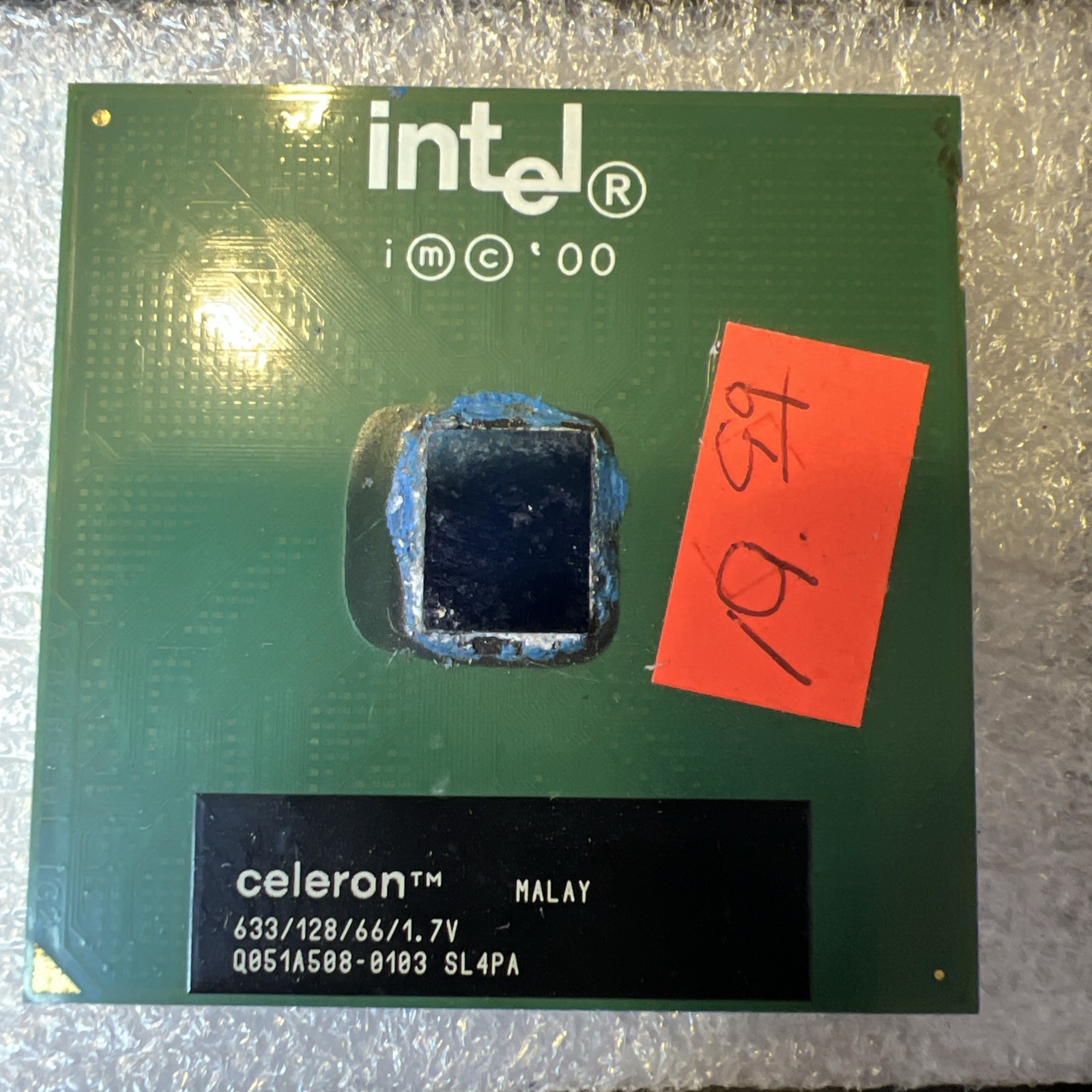 Intel Celeron 633 Socket 370 CPU 633/128/66/1.7v CPU Processor SL4PA