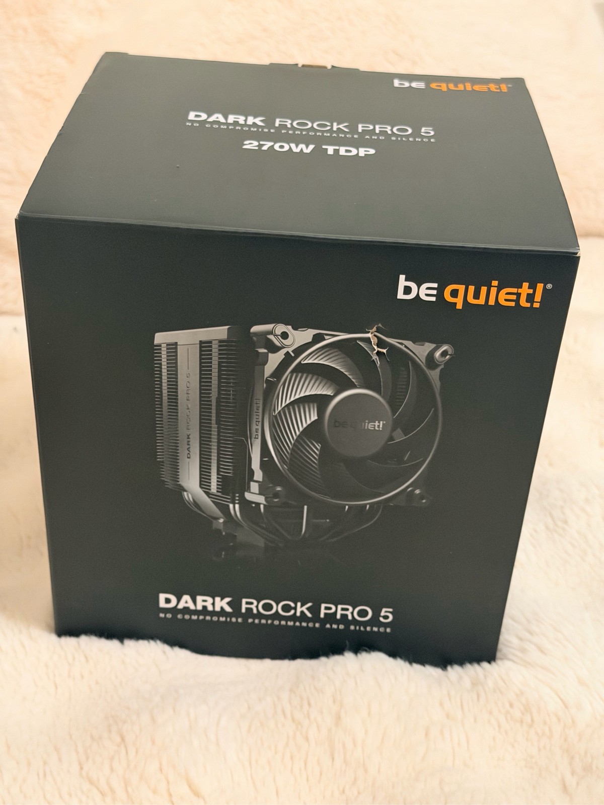 be quiet Dark Rock Pro 5 270W TDP CPU Air Cooler BK036 Intel AMD
