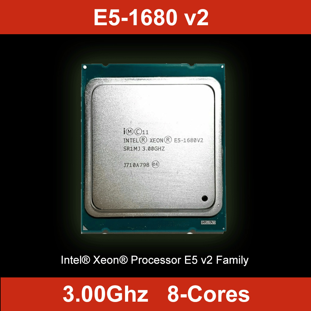 3.00 GHz Intel Xeon E5-1680 v2 8- Cores CPU LGA 2011 Socket