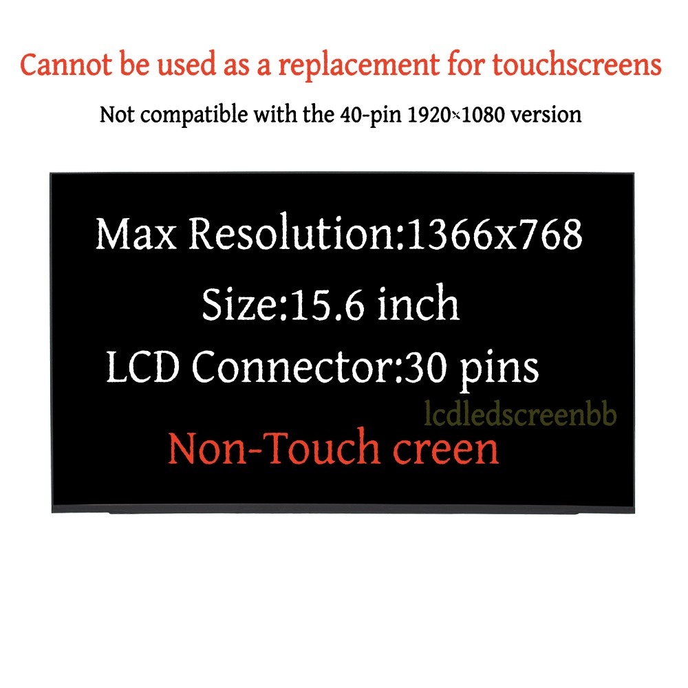 For Dell PN 4RRP5 DP/N 04RRP5 B156XTN08.2 HW0A LCD Screen HD 15.6"Latitude 5510