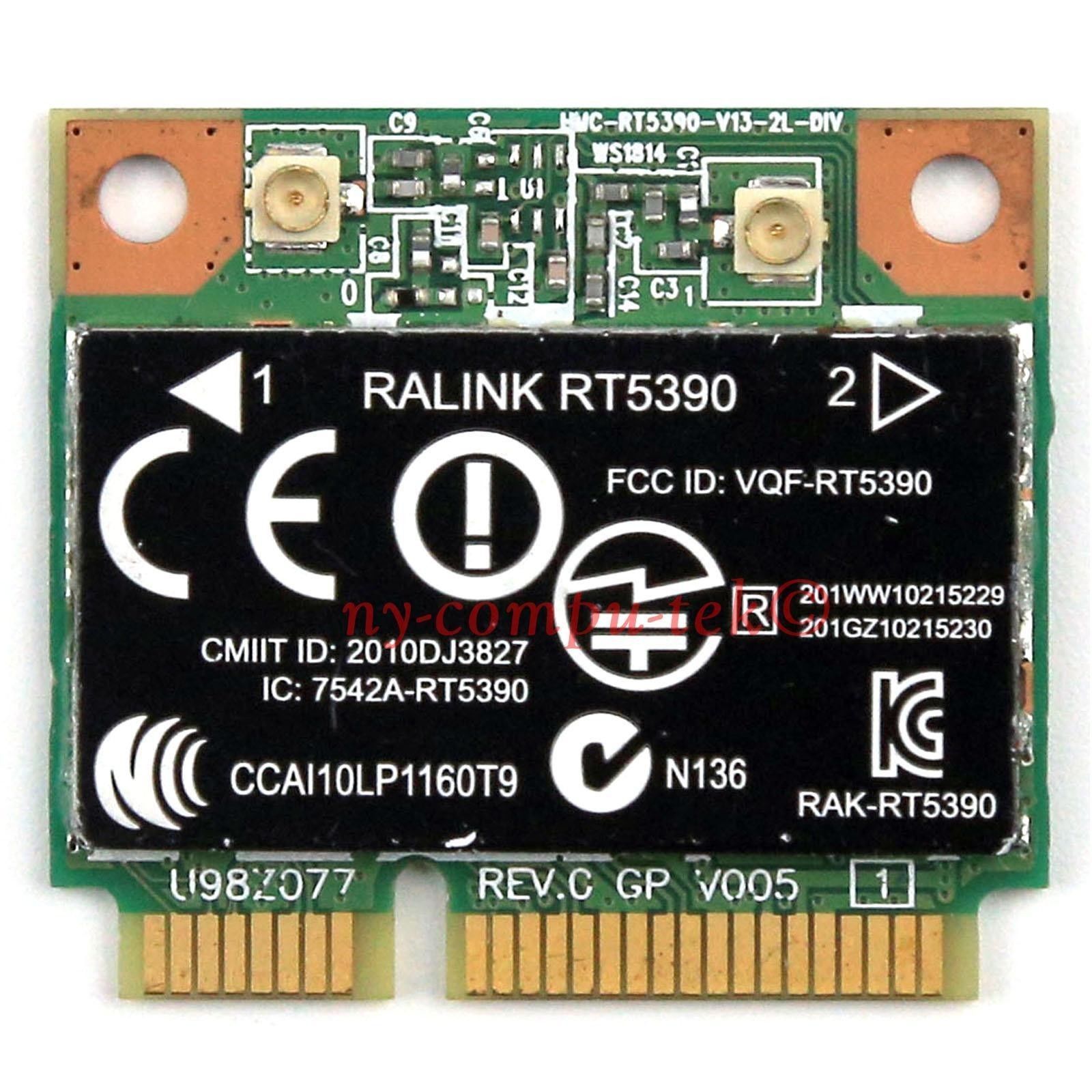 👍 HP PAVILION G4 G6 DV6 DV7 LAPTOP RALINK RT5390 WIFI WIRELESS CARD 670691-001