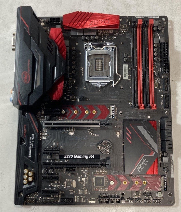 ASRock Fatal1ty Z270 Gaming K4 LGA1151 ATX Motherboard Intel Z270 DDR4