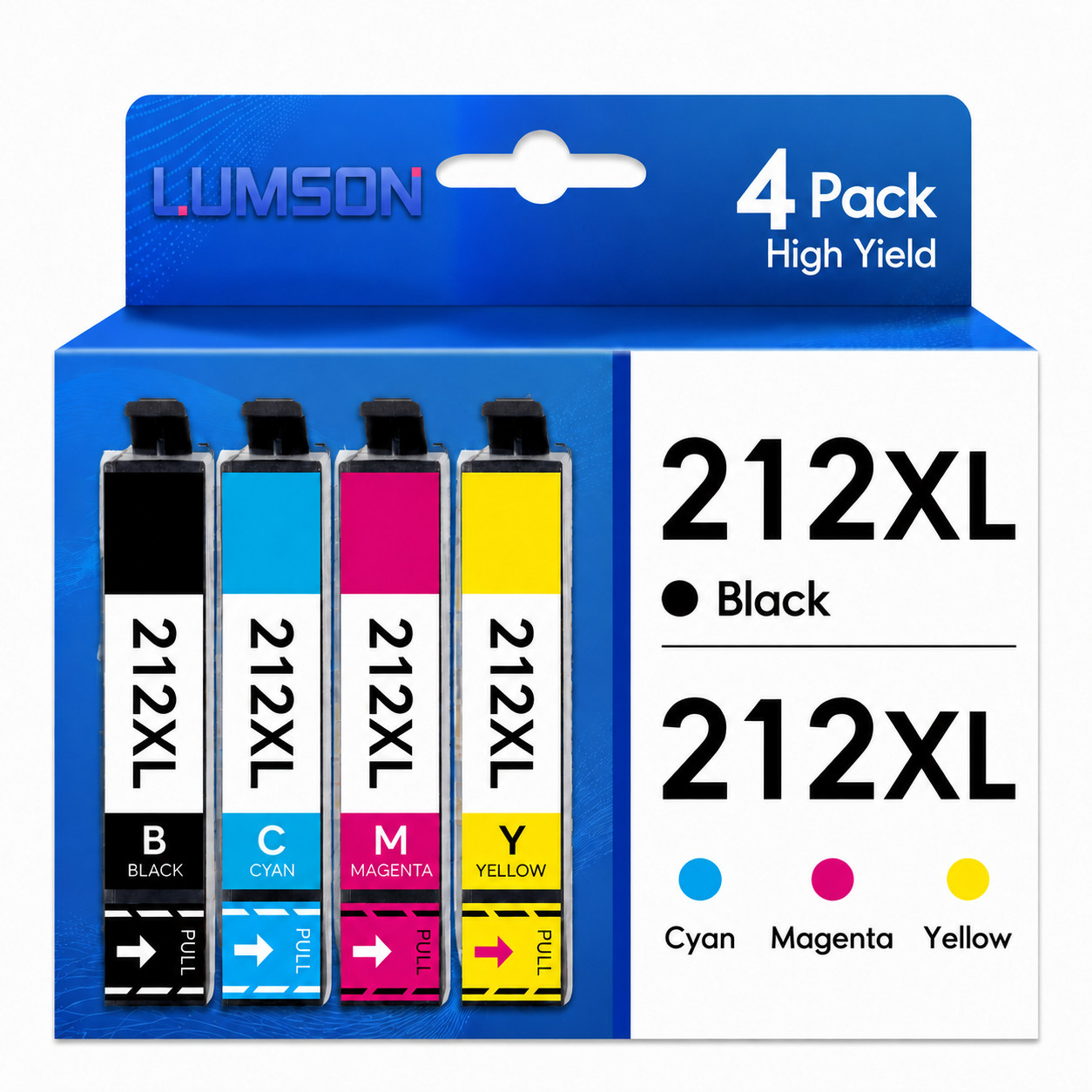 4PK 212XL Ink Compatible  For  WorkForce WF-2830 WF2850 XP4100 4105