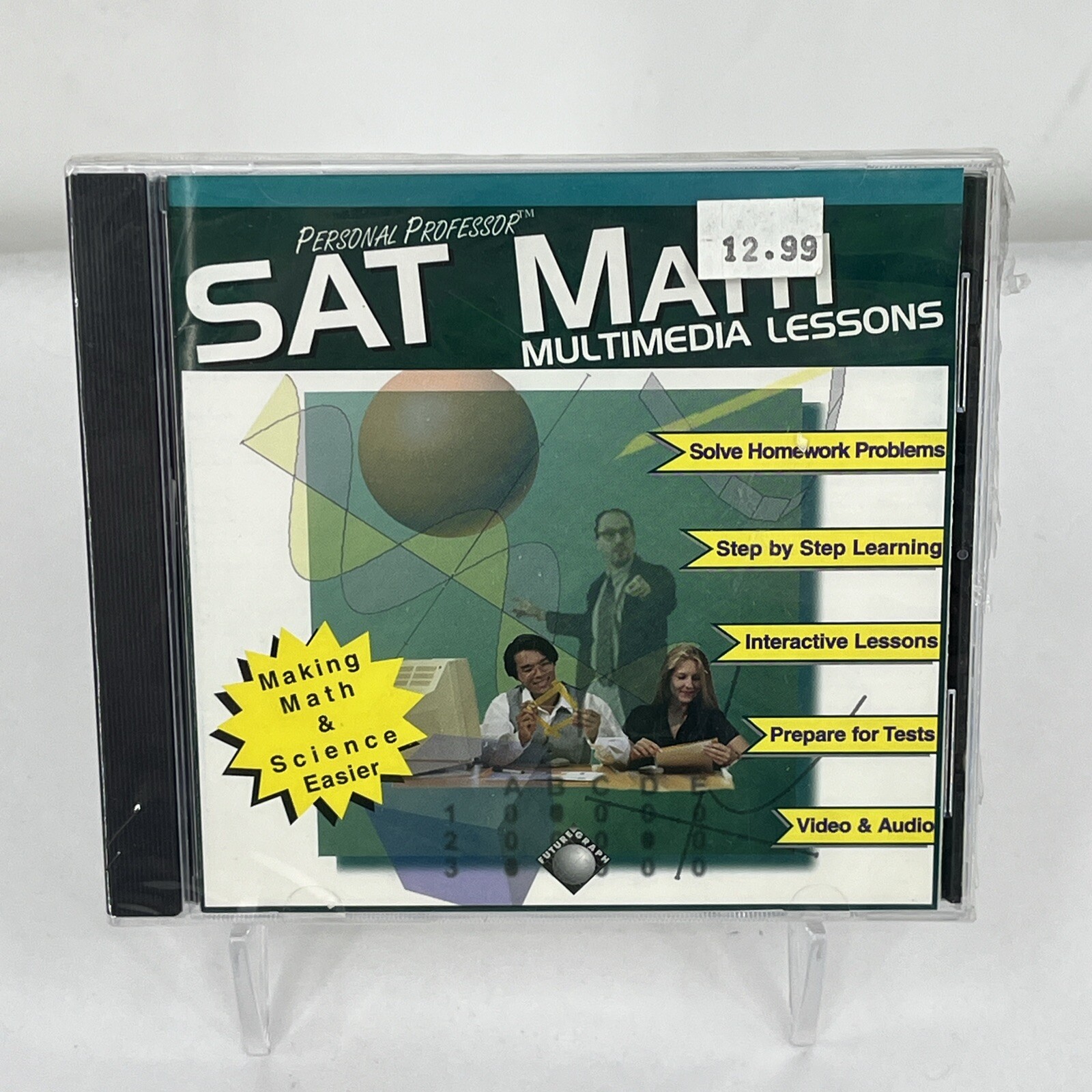 Personal Professor : S.A.T Math Multimedia Lessons (CD-ROM, 1997)