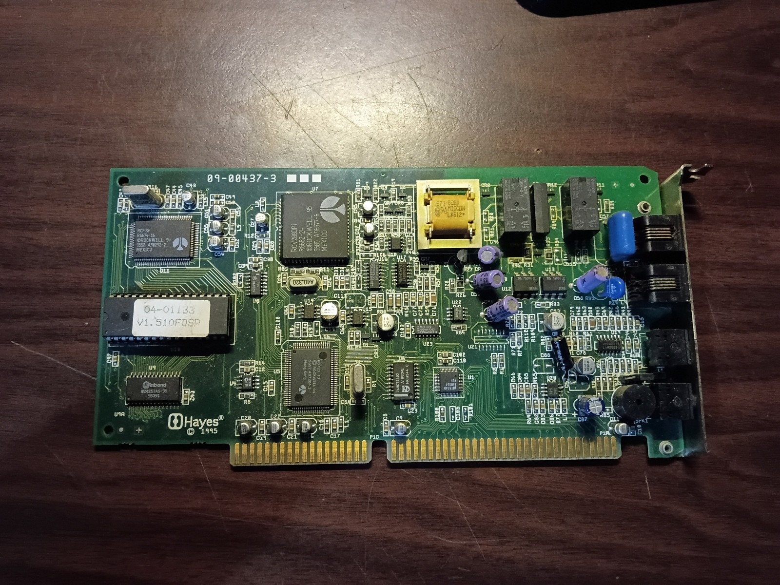 vintage internal ISA Dial-Up Modem from the Accura 28.8 series. 5617us