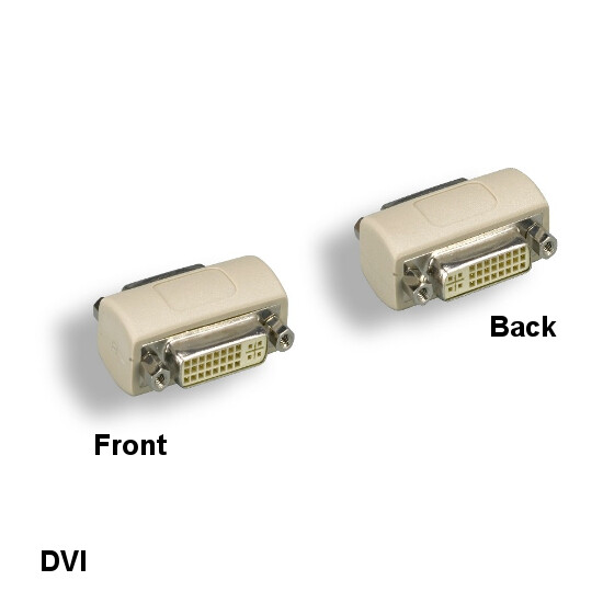 Kentek DVI 24+5 Female Coupler F/F DVI-A/DVI-D/DVI-I for TV PC Porjector Display