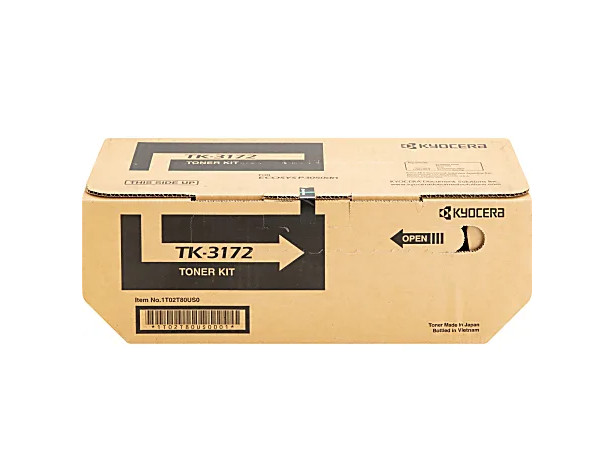BRAND NEW OPEN BOX KYOCERA TK-3172 BLACK TONER CARTRIDGE / 1T02T80US0