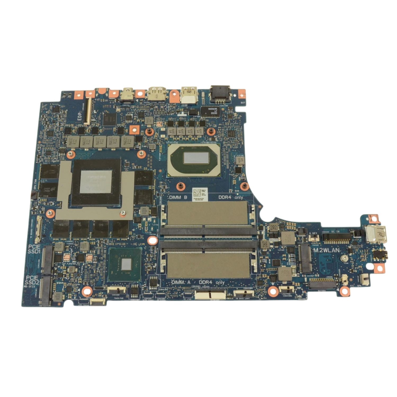 Dell G7 7700 Laptop Motherboard i7-10750H NVIDIA GeForce RTX 2070 8GB 6YKK0