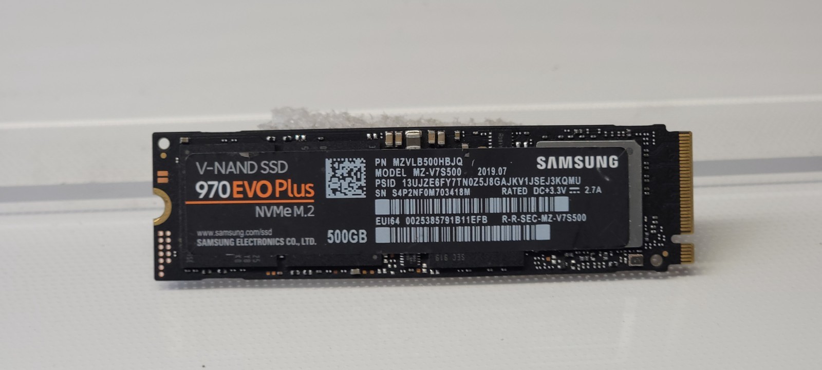 Samsung 970 EVO Plus 500GB NVMe M.2 2280 Internal SSD MZ-V7S500 *QTY