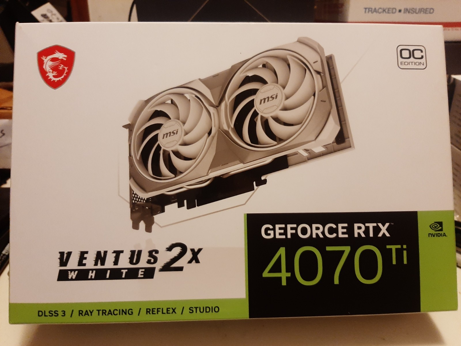 LOOK "BOX ONLY NO GRAPHICS CARD BOX ONLY" FOR MSI RTX 4070 Ti VENTUS OC