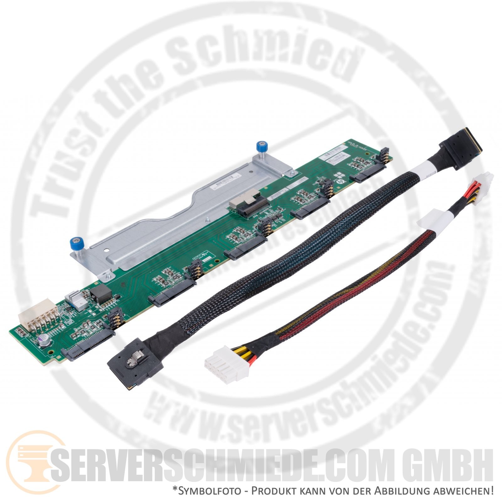 HP DL580 Gen8 Gen9 5-bay 5x 2.5" SFF SAS SATA Backplane Extension Kit 739405-B21