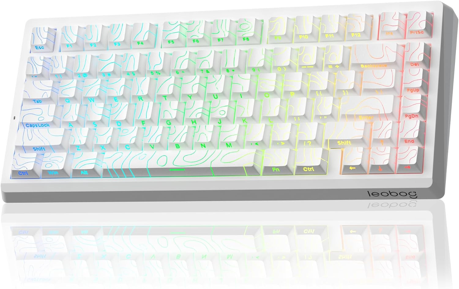 Teclado mecanico inalambrico para juegos con interruptores magneticos rapidos