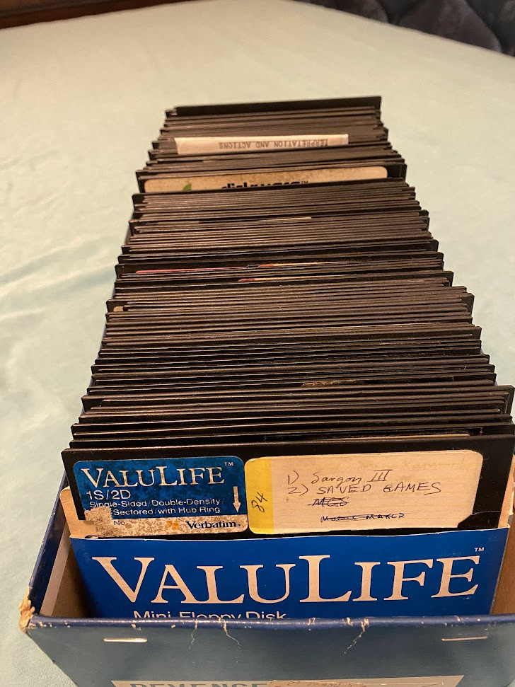 Old 5.25 Inch Floppy disks | 3 per order