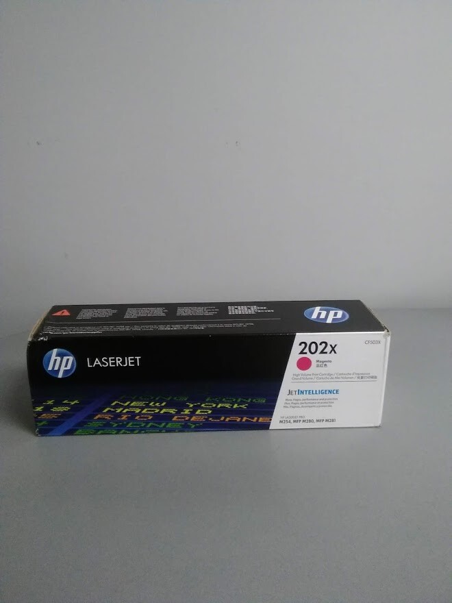 HP CF503X 202X Magenta High Yield Toner Cartridge , Color LaserJet Pro M254, M28