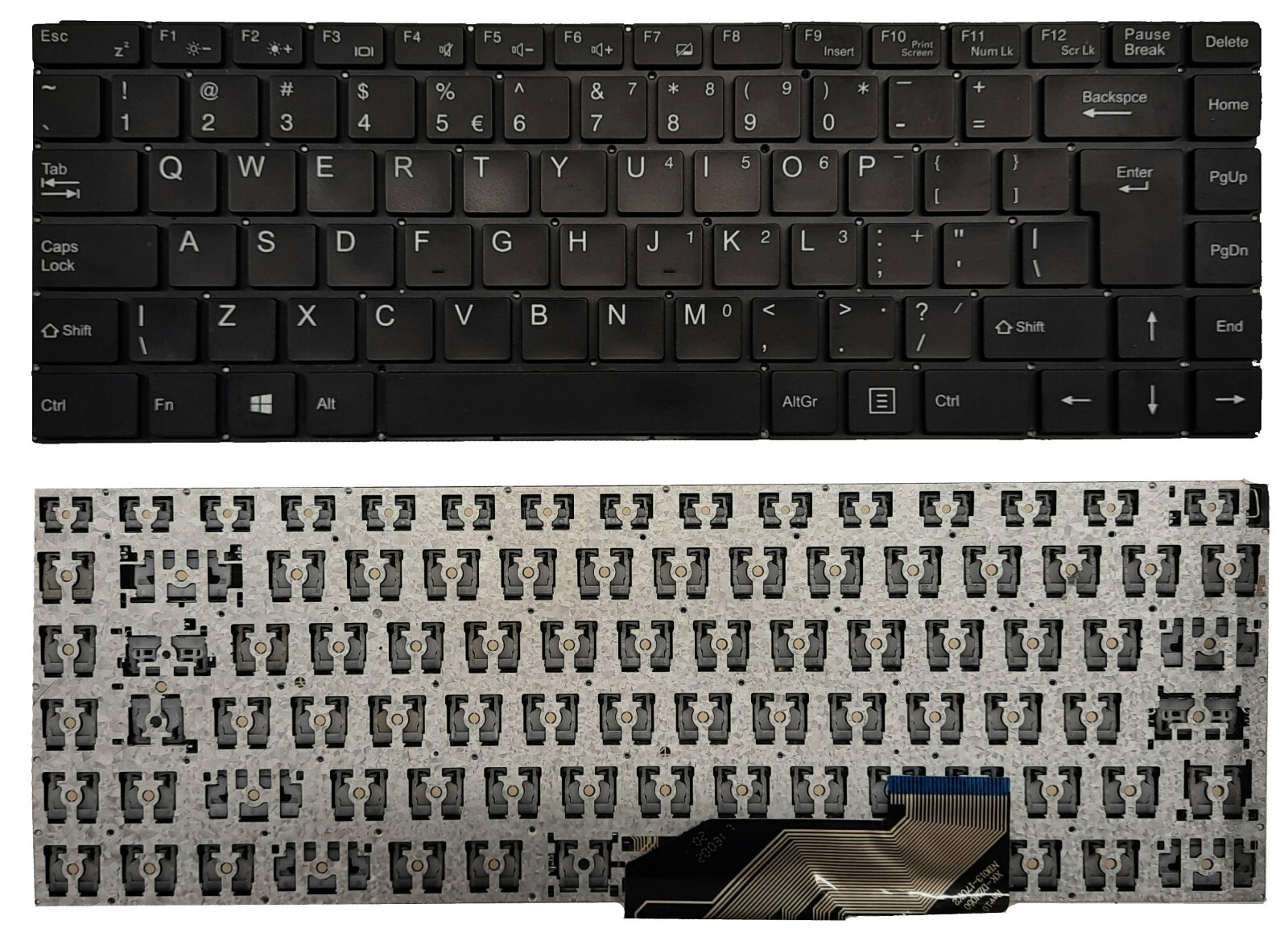 US KEYBOARD MEDION AKOYA E14308 XK-DZH050 NB013-17-UK2 QWERTY NON-BACKLIT