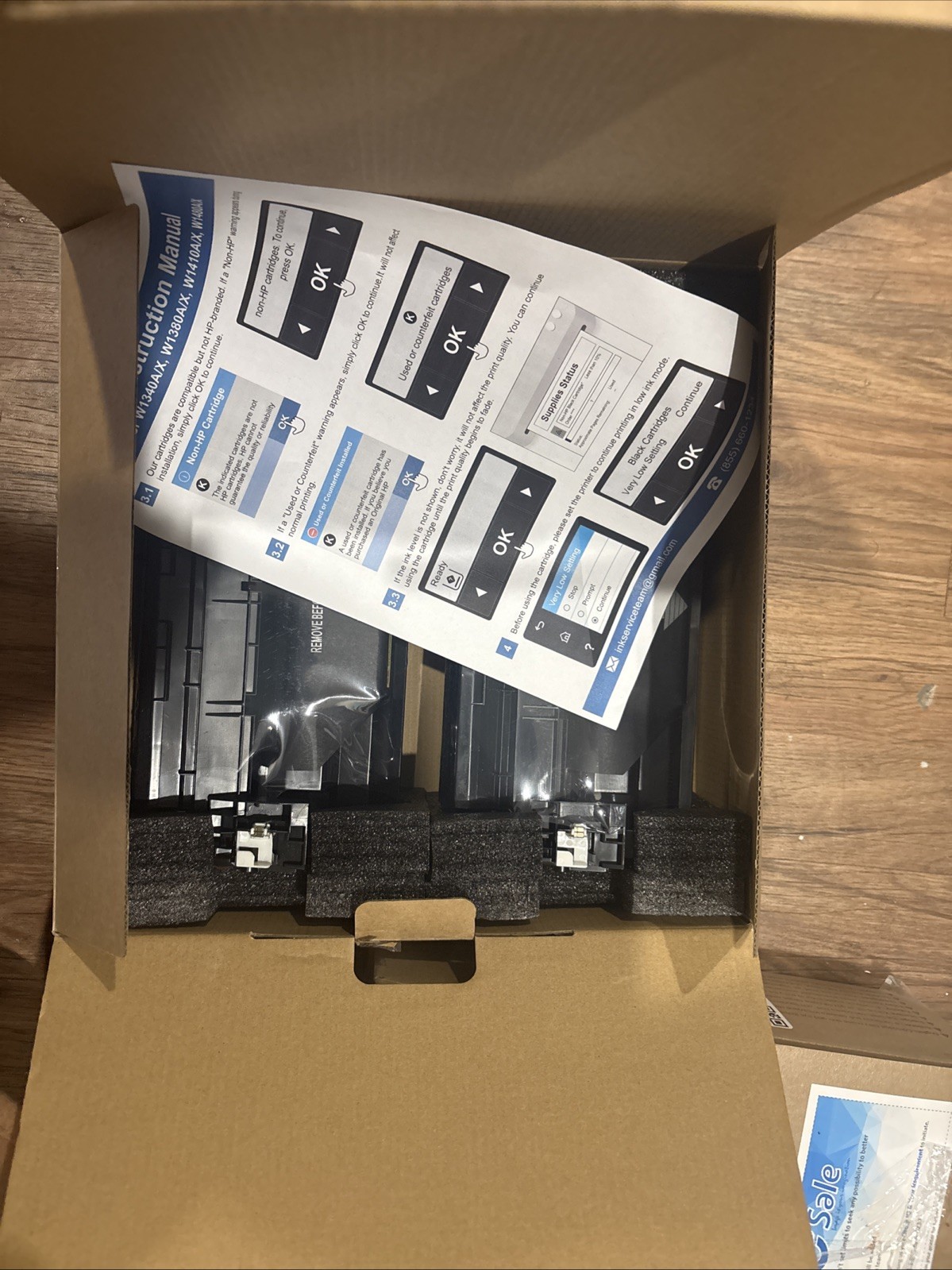 2PK W1480A Toner Cartridge with Chip Compatible for HP 148A Pro MFP 4101fdw 4001