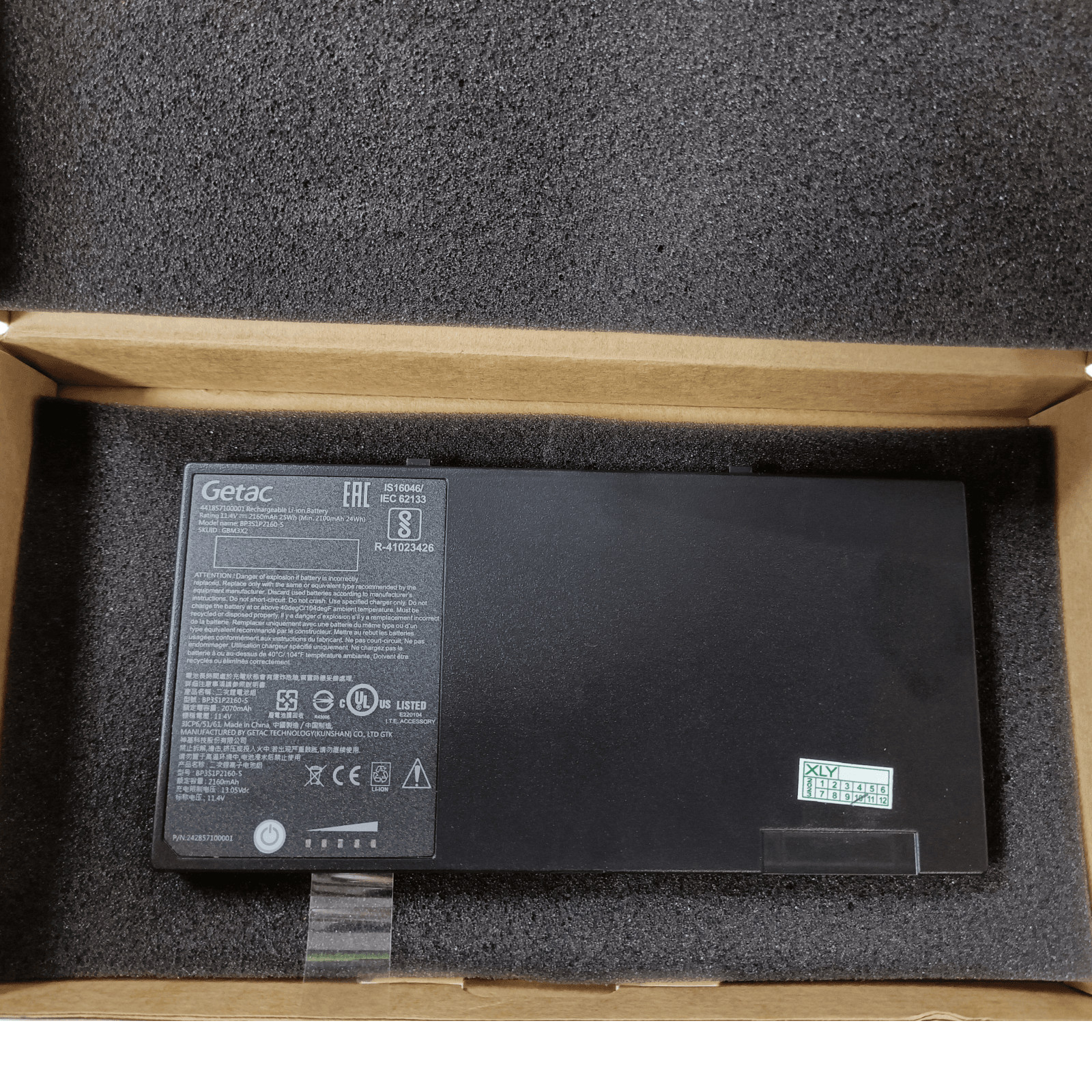 BP3S1P2160-S BP3S1P2160 Genuine Battery For Getac F110 GGA Tablet 441857100001