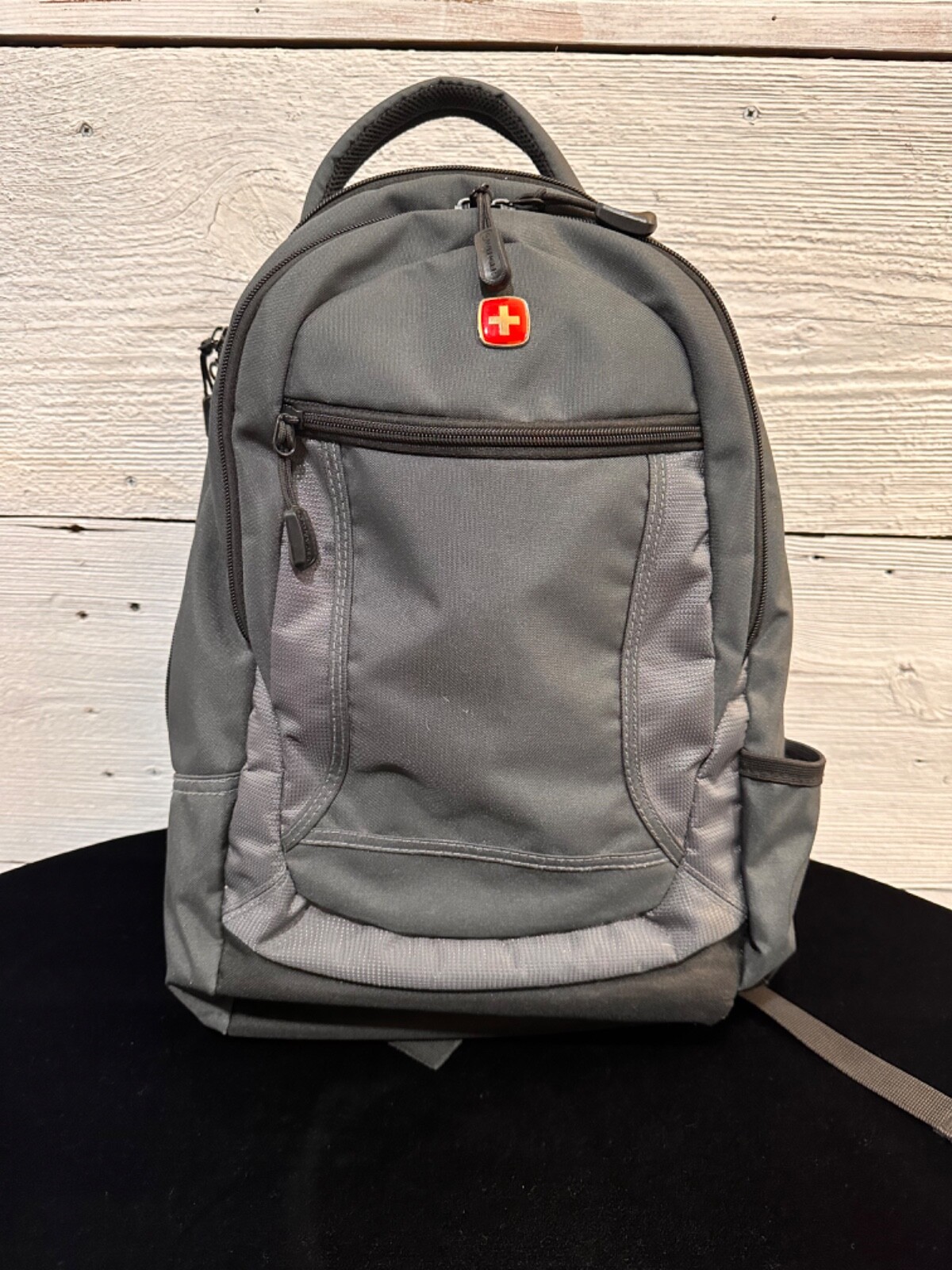 Wenger Laptop Backpack Genuine Swiss Army Gray Scan Smart TSA Approved