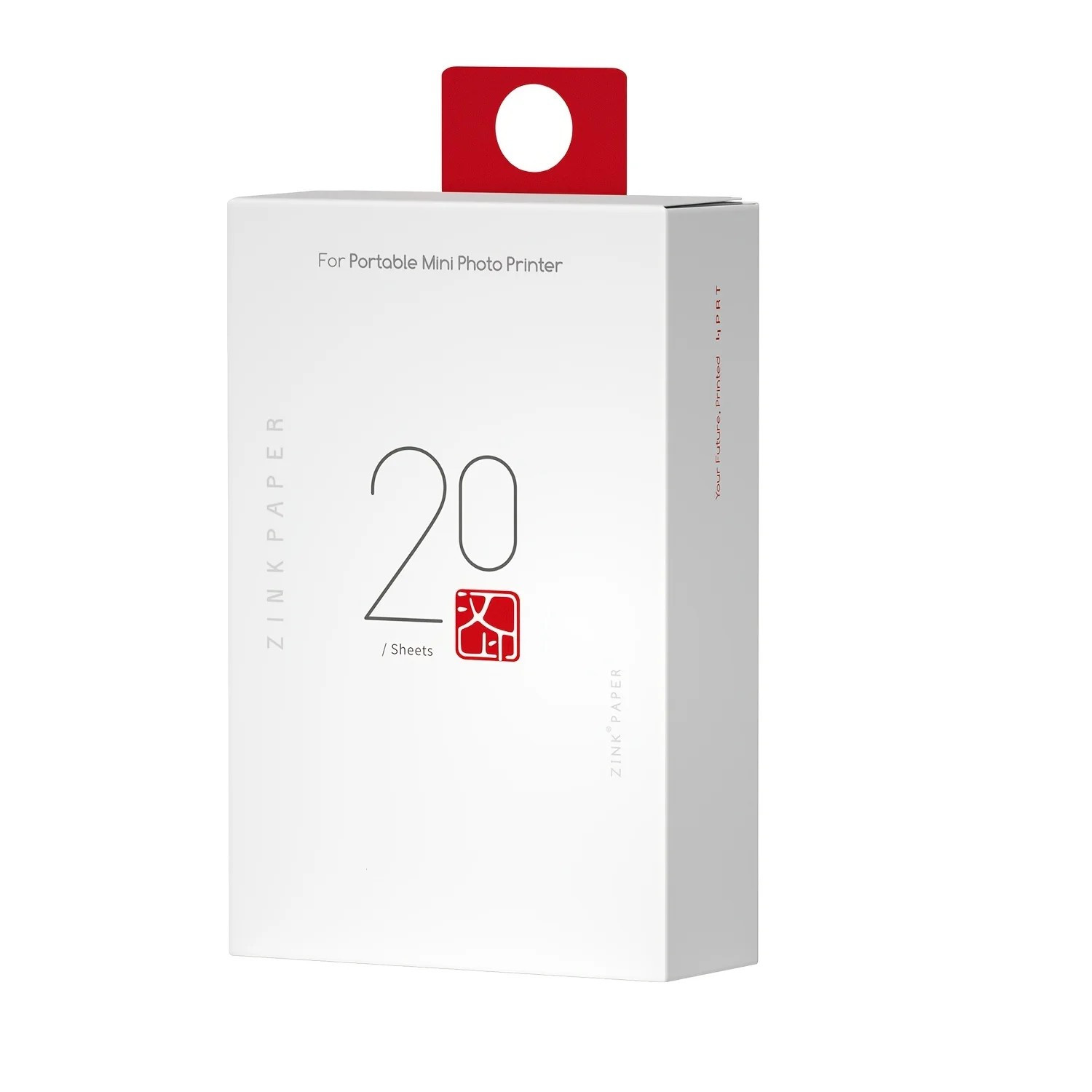 Photo Paper for HPRT MT53 Mini Printer, 2X3 Inch with Adhesive Backing, Shareabl