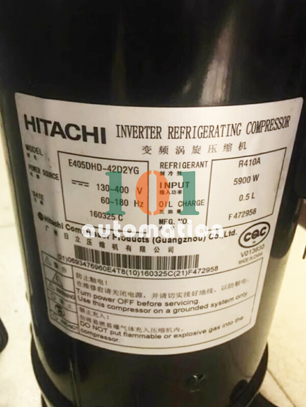 1PCS FOR HITACHI Variable frequency scroll compressor E405DHD-42D2YG