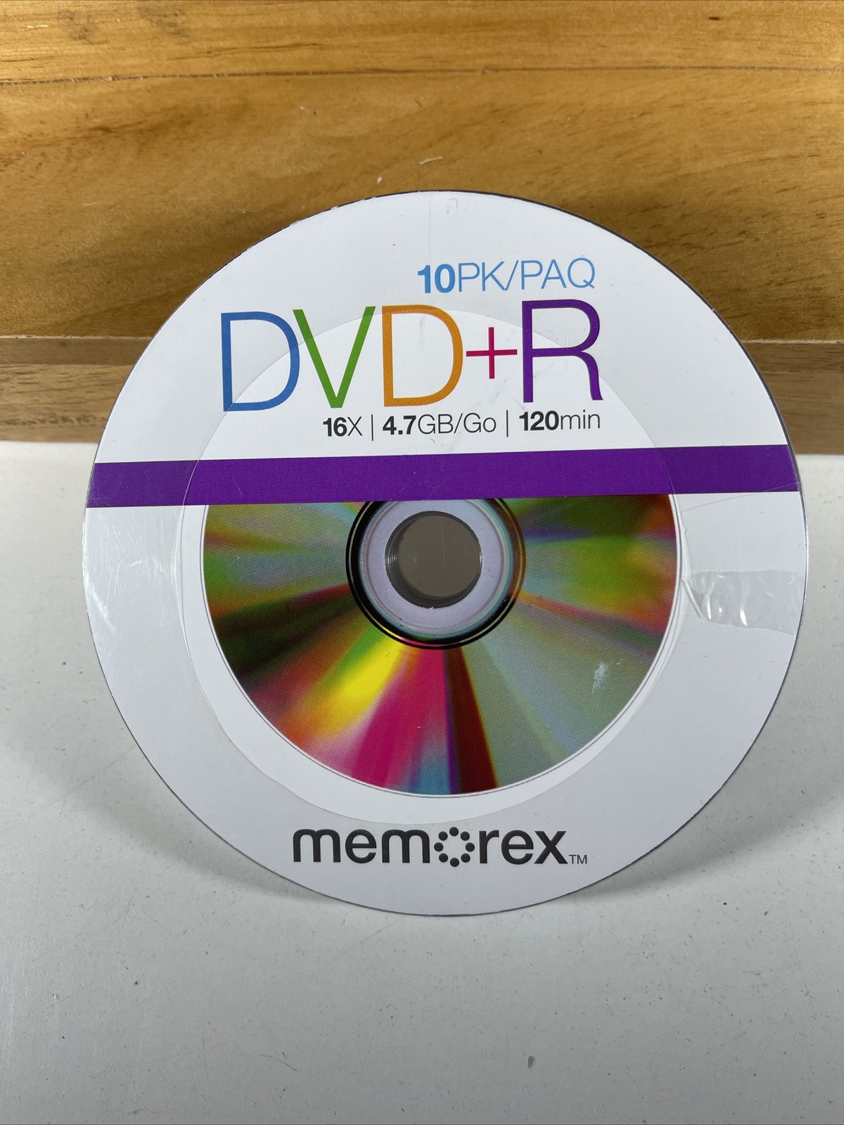 NEW SEALED Memorex by Imation 10 Pack DVD+R 16X 4.7GB Go 120 Min. Discs 