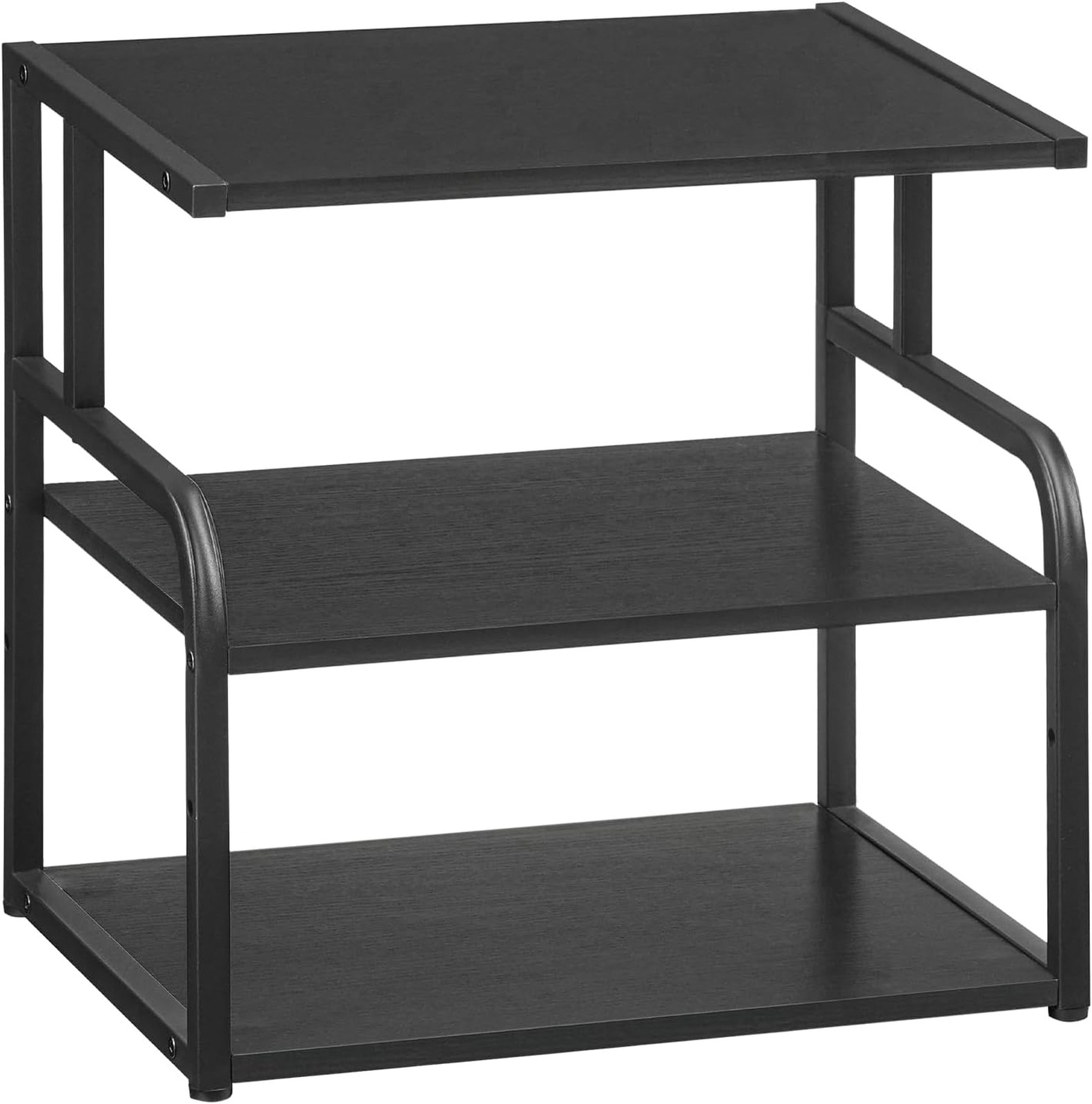Printer Stand, 3-Tier Desktop Printer Table, Under Desk Printer Storage Office