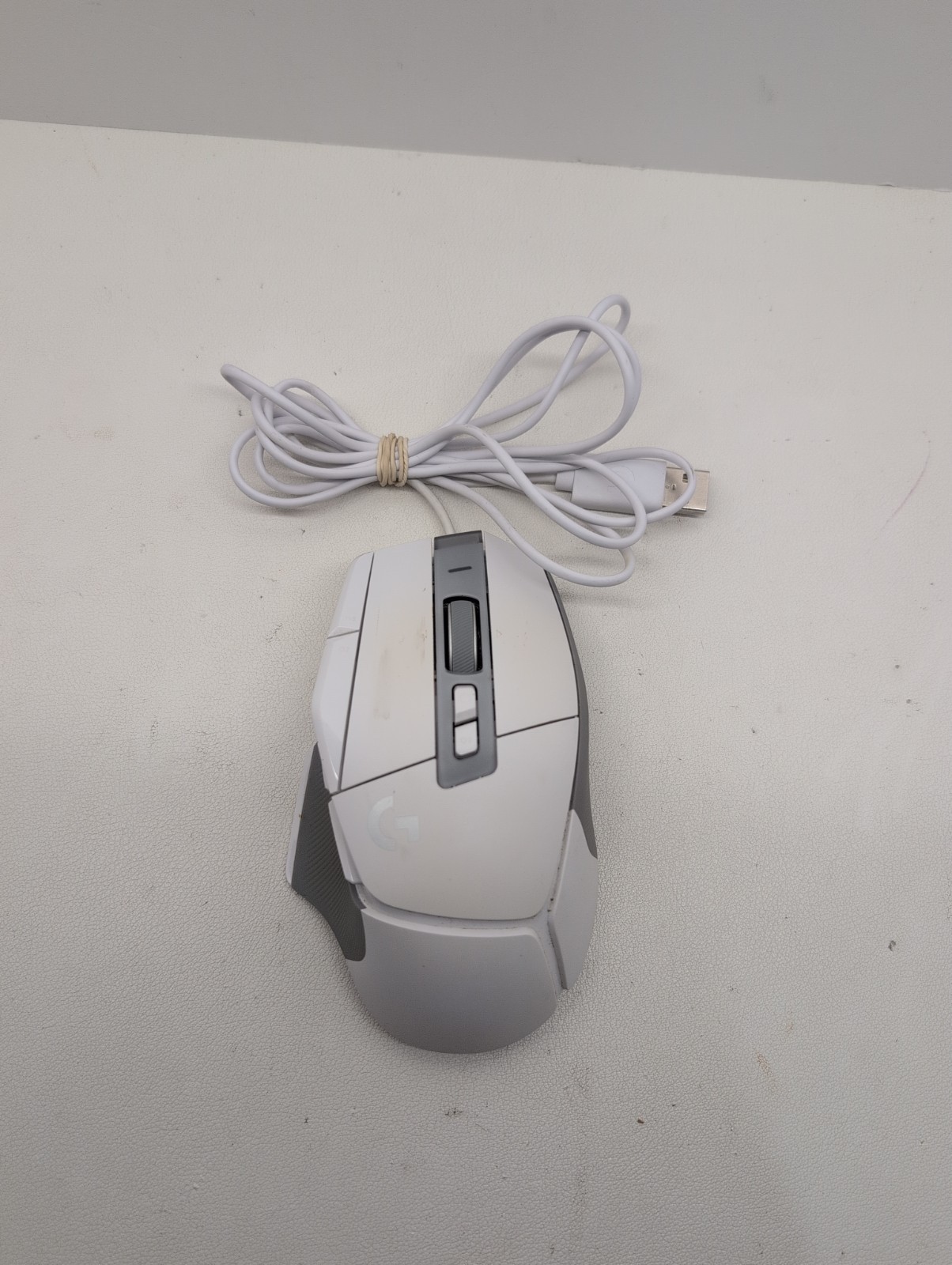 Logitech G502 X Wired Mouse LIGHTFORCE hybrid optical mechanical HERO White #2