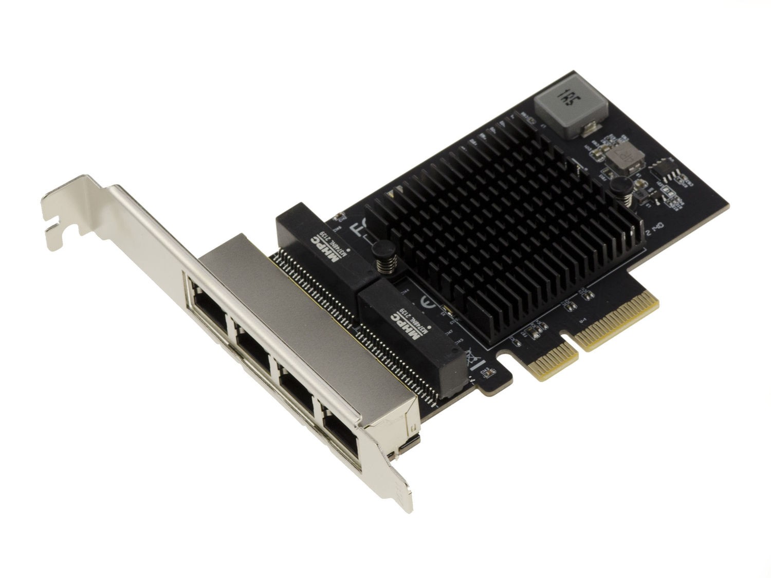 Pcie 2.5 Lan Quad Gigabit Ethernet 10 100 1G 2.5G 4x Rj45. Realtek Rtl8125