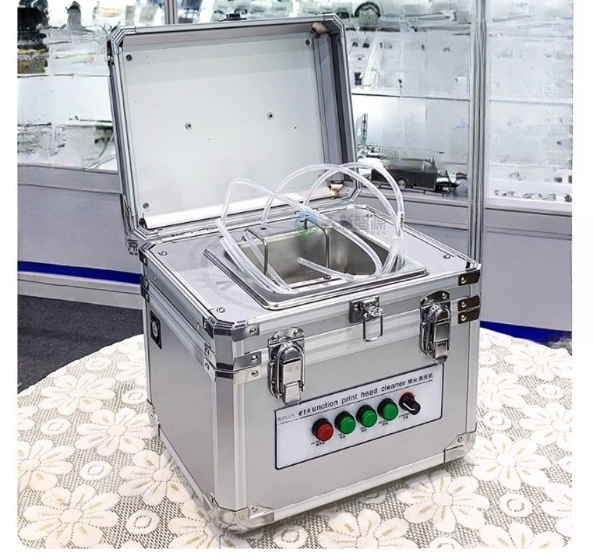 Versatile Ultrasonic Print Head Cleaning / Printhead Cleaner Machine 220V
