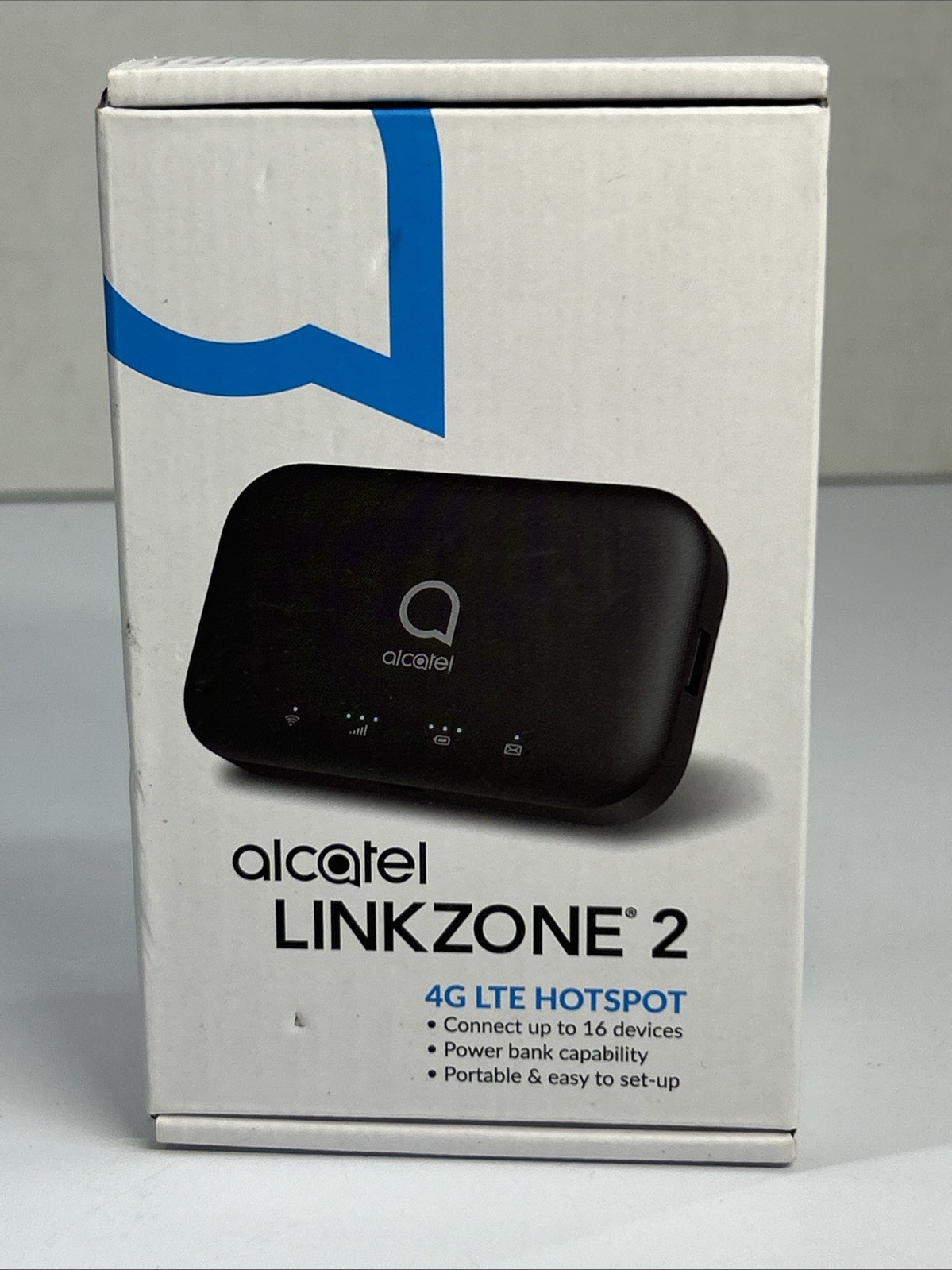 ALCATEL LINKZONE 2 Wi-Fi 4g LTE Hotspot MW43TM Boost Mobile New Sealed T- Mobile