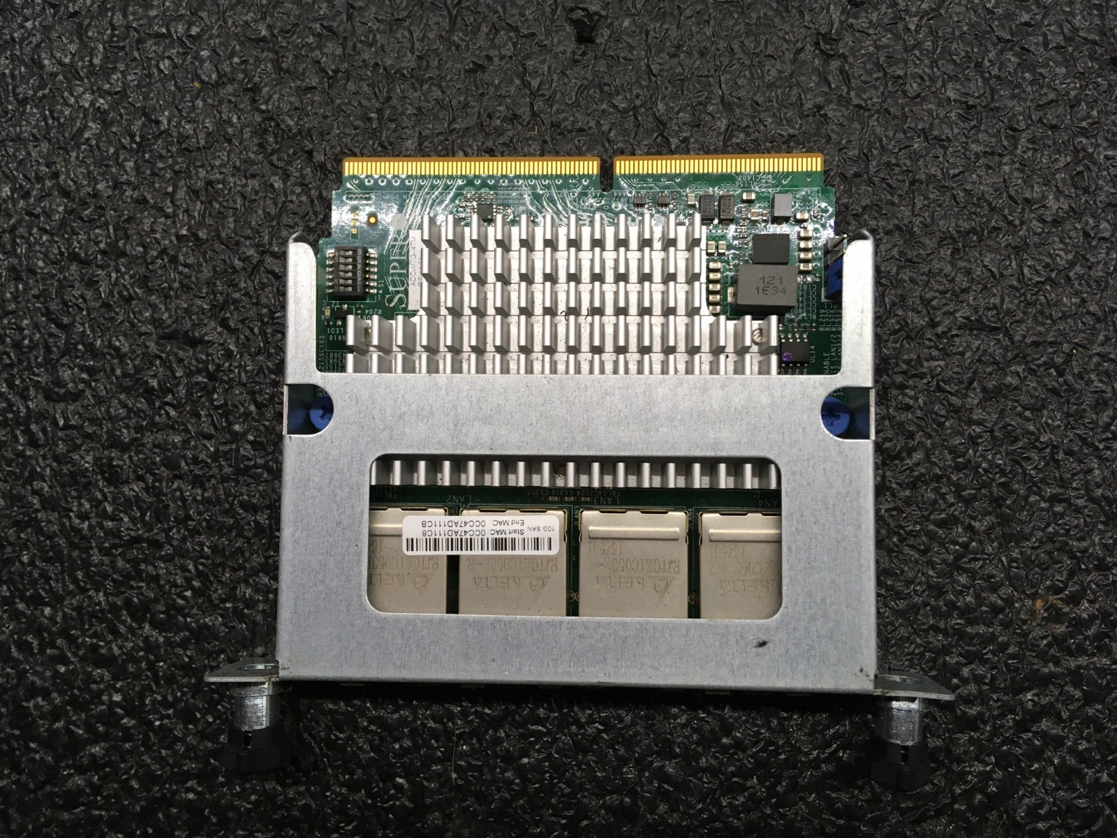 Supermicro AOC-MTG-I4TM   4-port Ethernet Adapter