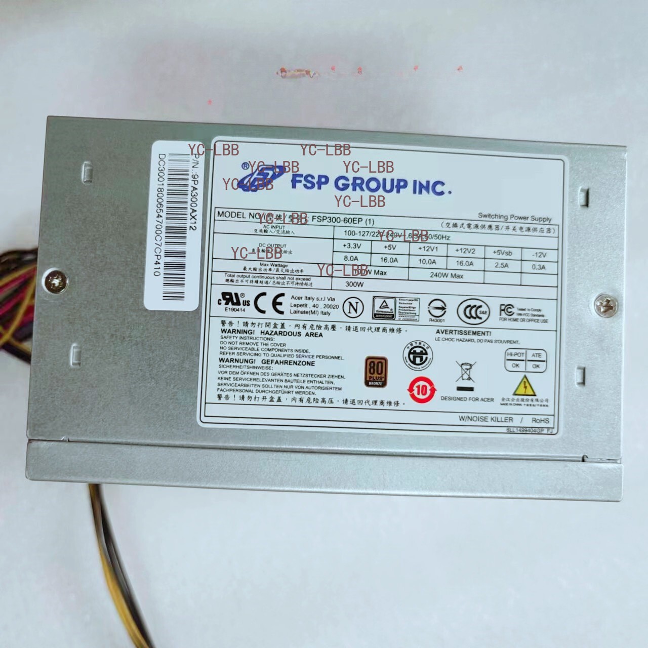 For FSP FSP300-60EP(1) 300W ATX Desktop Power Supply-