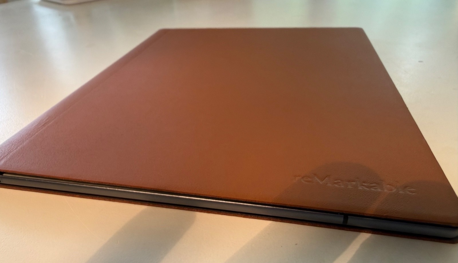 reMarkable 2  Premium Leather Book Folio Brown