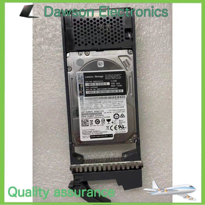 NEW Lenovo 4XB7A14112 Storage DE 01PG635 1.2TB 2.5" 10K SAS 12G HDD Hard Drive
